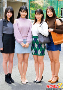 素人女子2人と童貞1人の夢の3Pハーレム生筆おろし りな／さくら／みくる／あすな542335